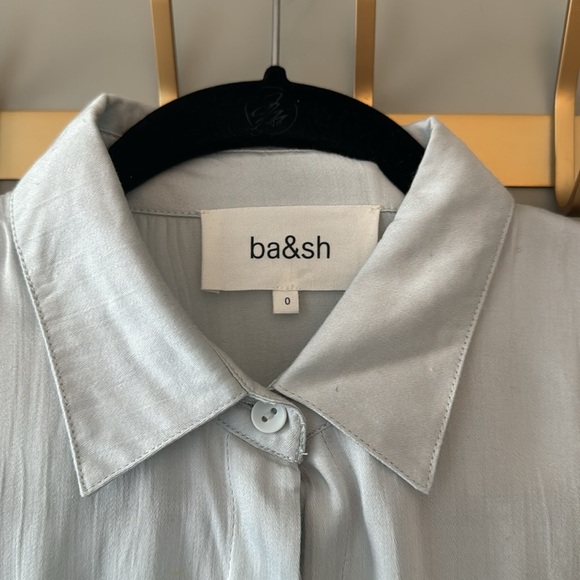 Brand new Ba$sh button up shirt with shoulder pleats - Picture 2 of 6